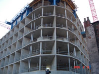 Apartment rooms cast using Form-Fab room form shutter